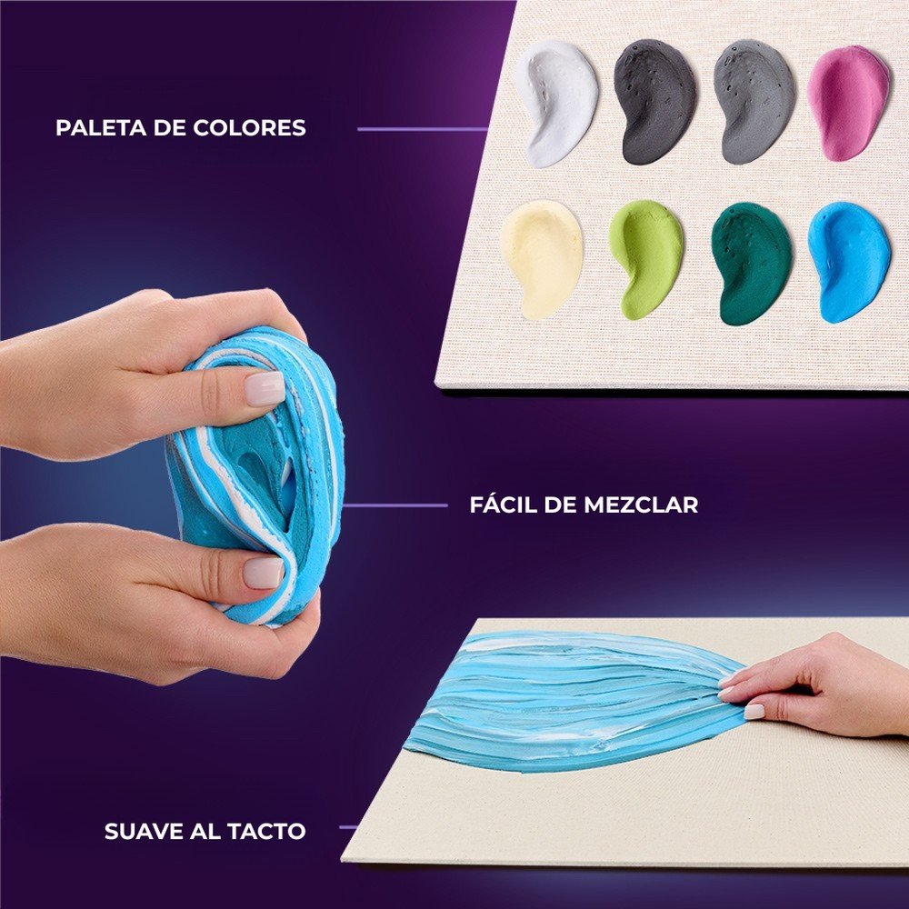 Set DIY Pintura 3D Almendro en Flor OKYO
