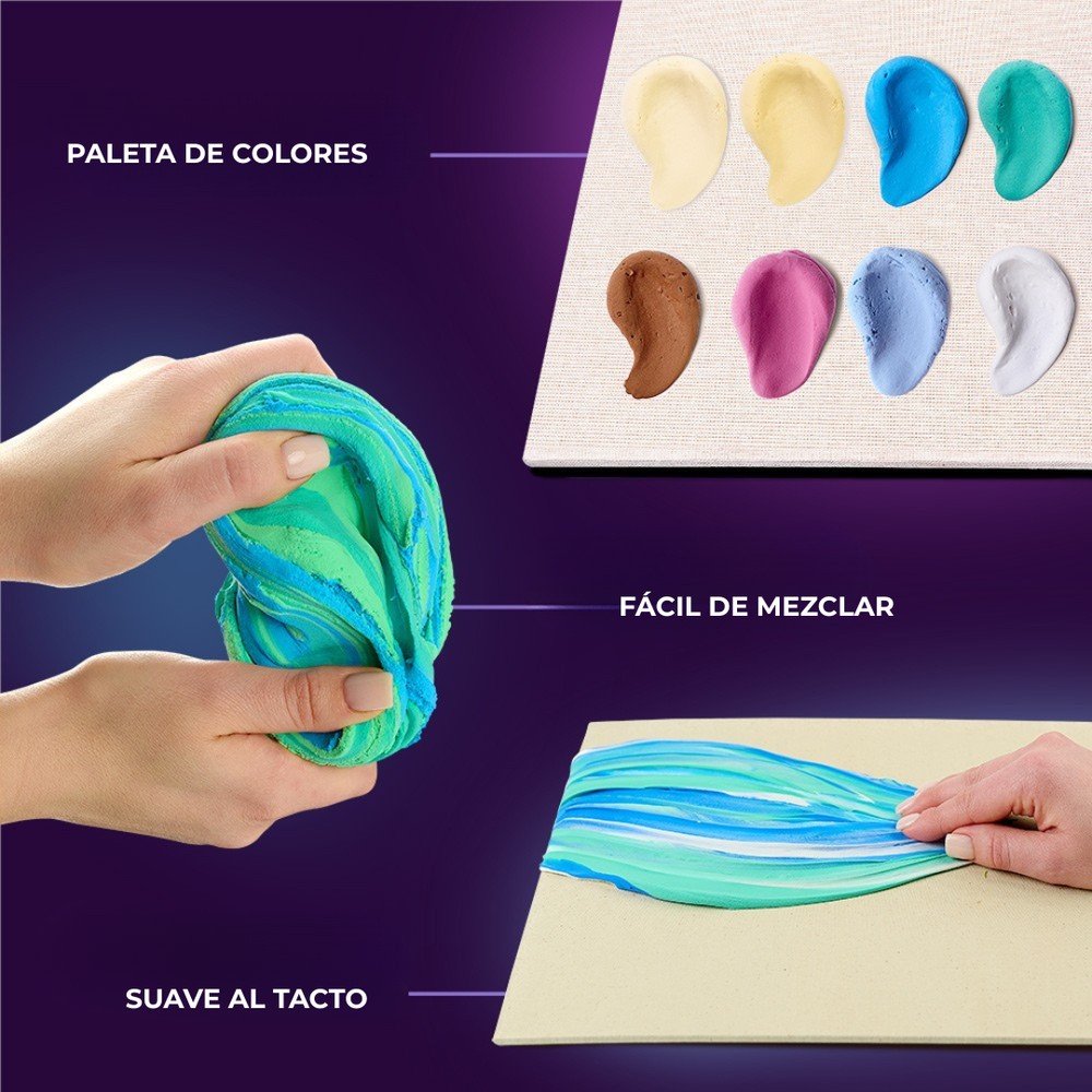 Set DIY Pintura 3D Lettering Calm - OKYO