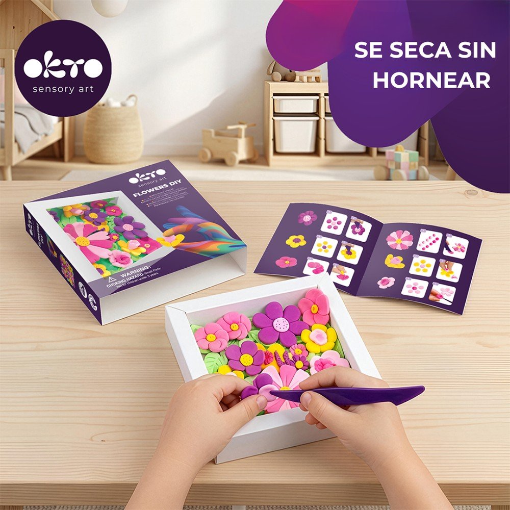 Kit DIY Flores Garden 15x15cm OKYO