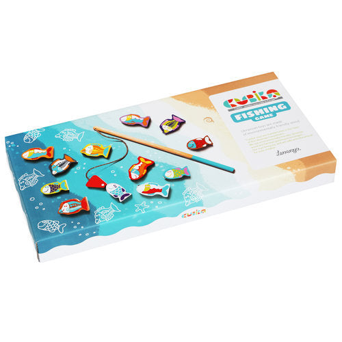 Juego de Pesca de Madera Cubika