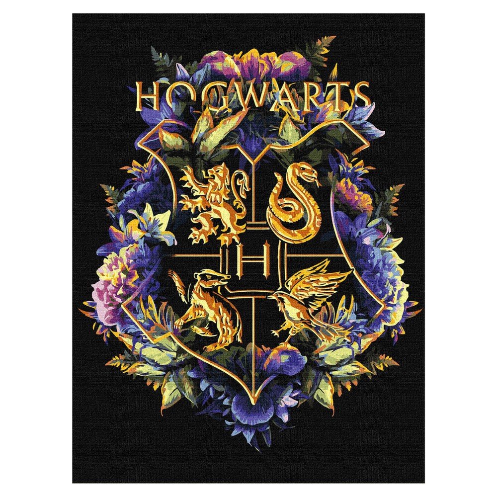 Pintar por números Harry Potter Escudo Ideyka