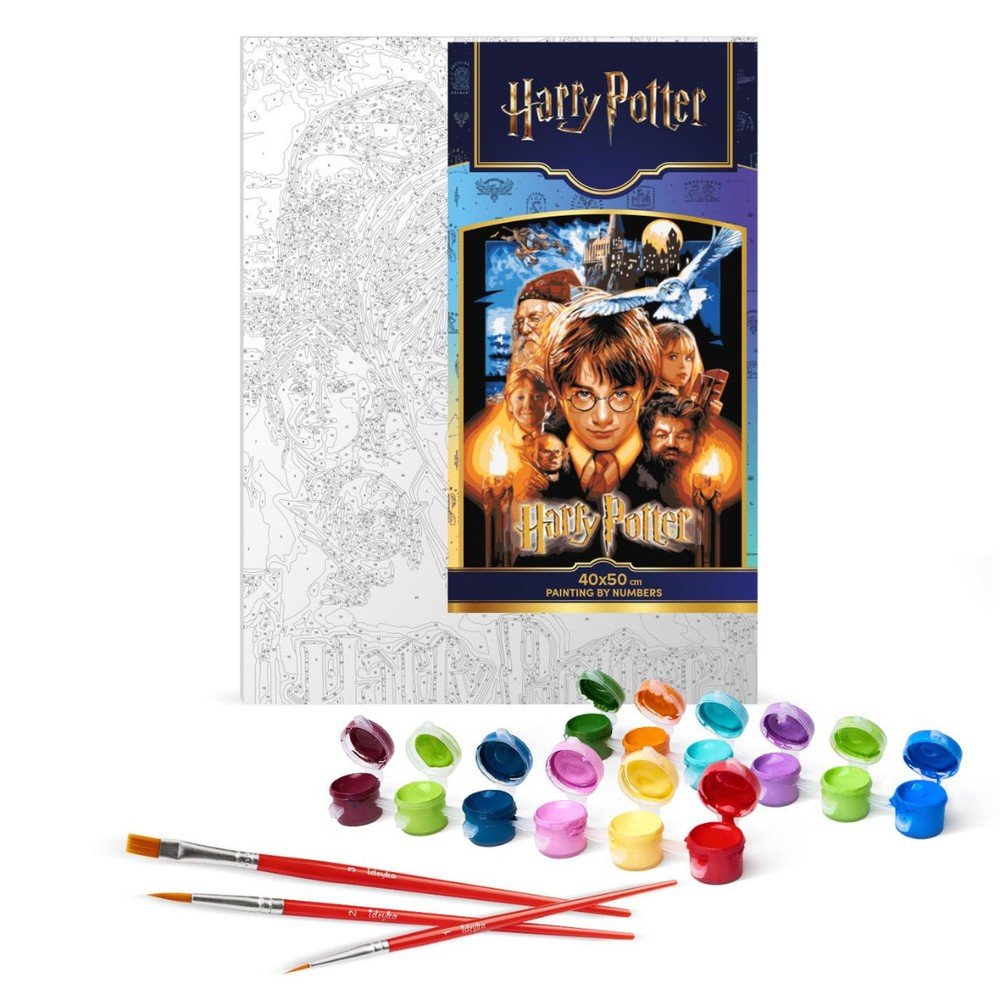 Pintar por números Harry Potter póster Ideyka
