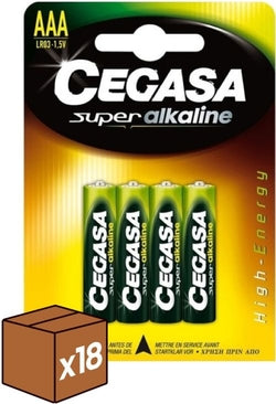 Pilas AAA Alcalinas Cegasa Pack 18 Envío rápido Imagen principal del producto