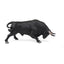 FIGURA TORO BRAVO NEGRO ZAINO EMBISTIENDO | DEQUBE | 1 UNIDAD | 4892900101019