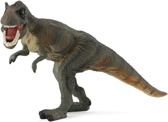 Figura Tyrannosaurus Rex Verde DEQUBE Juguete de plástico
