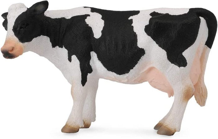 Figura Vaca Friesian Deqube - Réplica Detallada