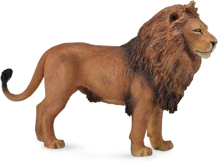 Figura León Africano Marca Deqube
