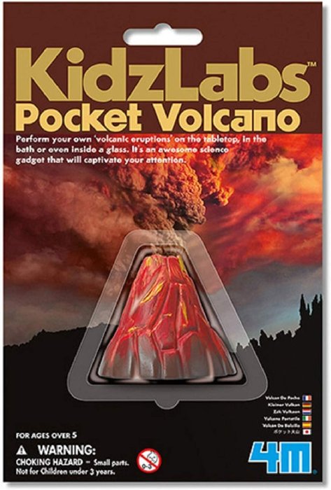 Juego Kidzlabs Volcán de Bolsillo 4M