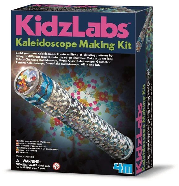 Juego 4M Kidz Labs Kaleidoscope Making Kit Marca 4M