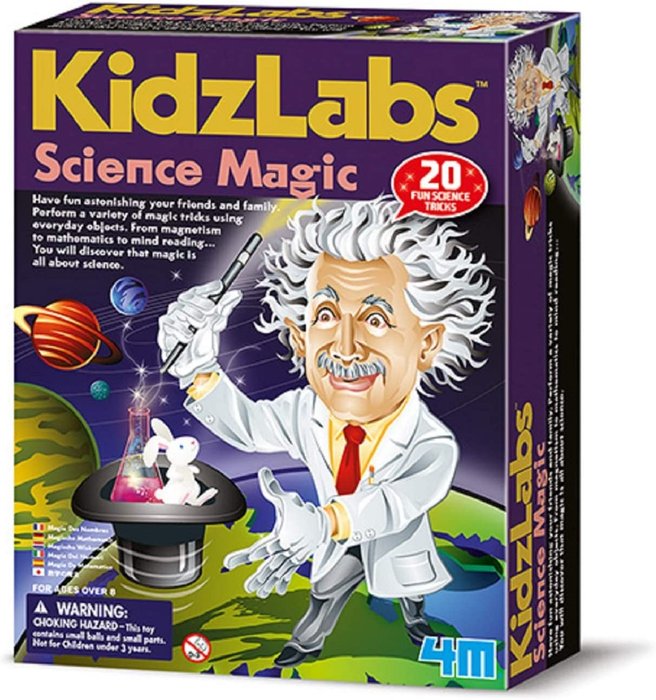 Juego Trucos de Ciencia Mágica Kidzlabs 4M