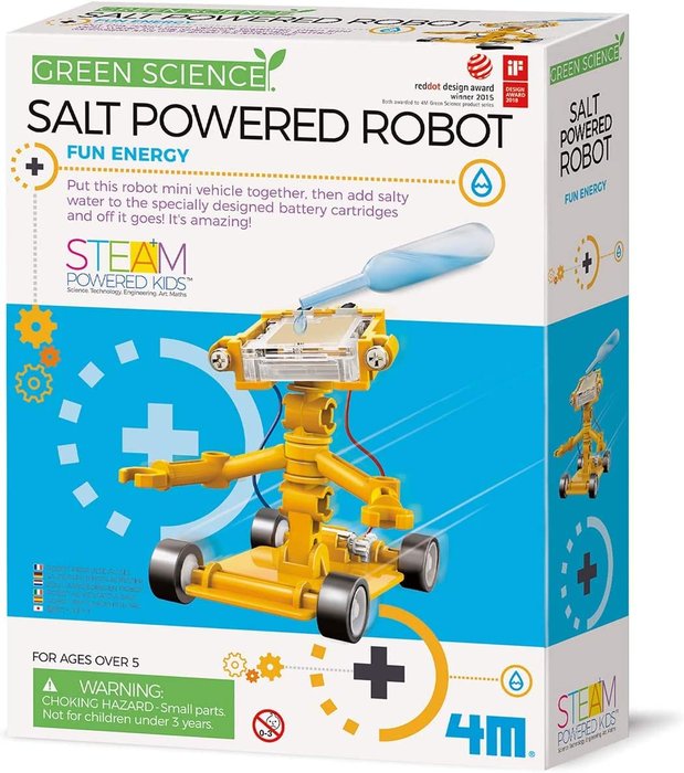Juego Greenscience Robot de Agua Salada 4M