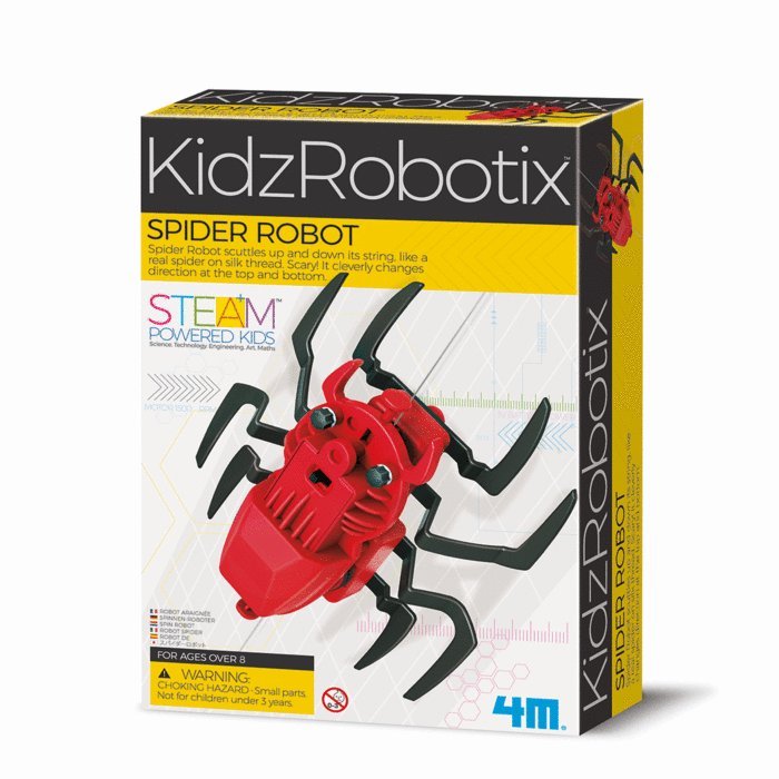 JUEGO 4M KIDZROBOTIX SPIDER ROBOT | 4M | 1 UNIDAD | 4893156033925 Imagen principal del producto