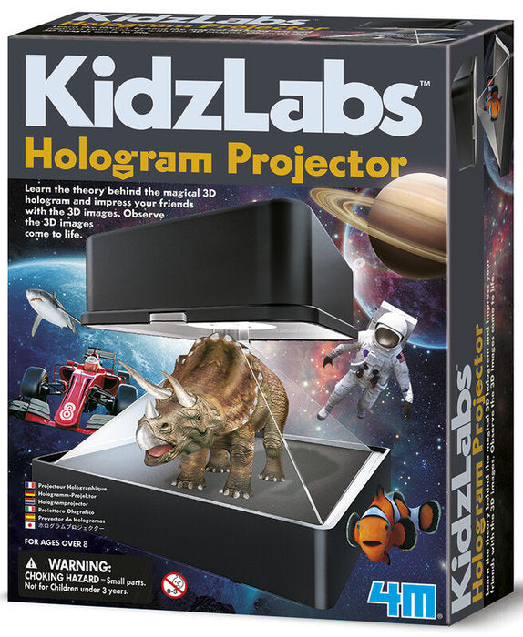 Juego 4M Kidz Labs Hologram Projector