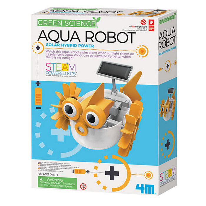 JUEGO 4M SET INGENIERIA SOLAR AQUA ROBOT | 4M | 1 UNIDAD | 4893156034151 Imagen principal del producto