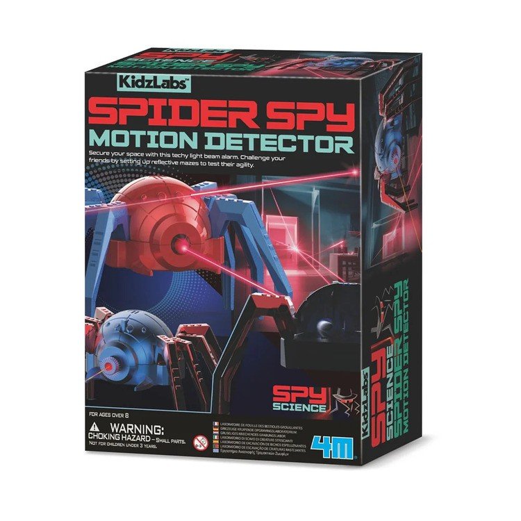 Juego Spider Spy Detector de Movimiento 4M