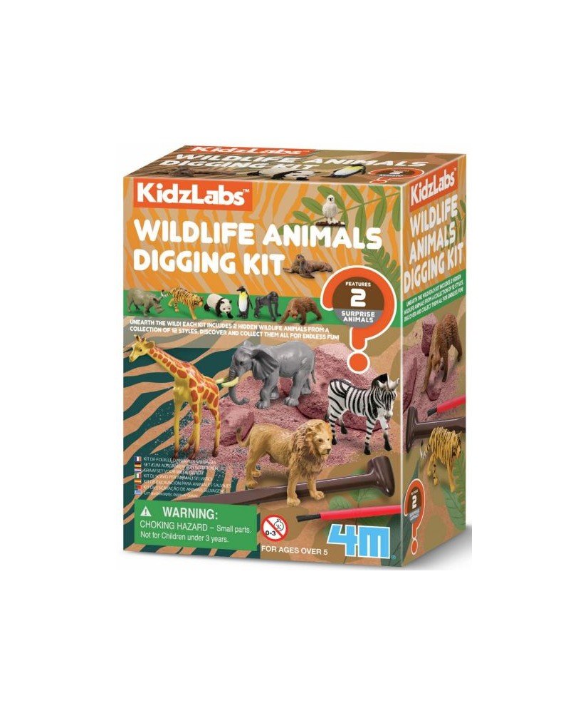 Kit de excavación de animales salvajes 4M