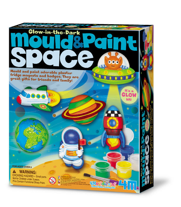 JUEGO MOULD & PAINT GLOW SPACE | 4M | 1 UNIDAD | 4893156035462 Imagen principal del producto