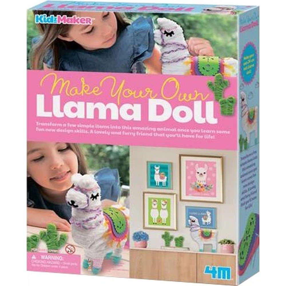 Juego 4M Crea tu propia llama | Juguete didáctico
