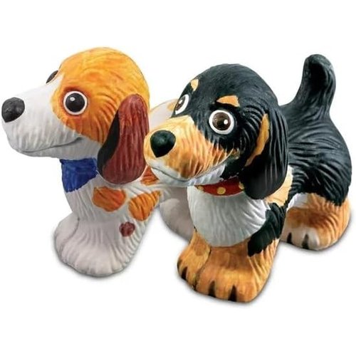 Juego 3D Mould & Paint Perritos 4M
