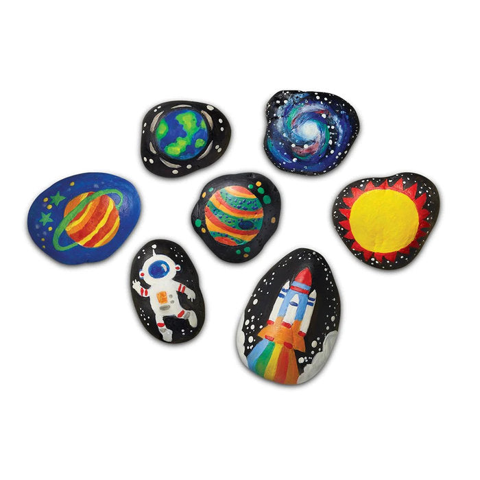 Juego Kidzmaker Pinta Rocas Glow in the Dark 4M