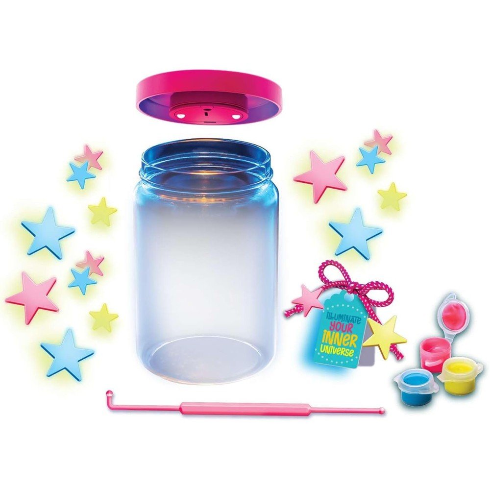 Juego Glowing Tarro de las Galaxias 4M