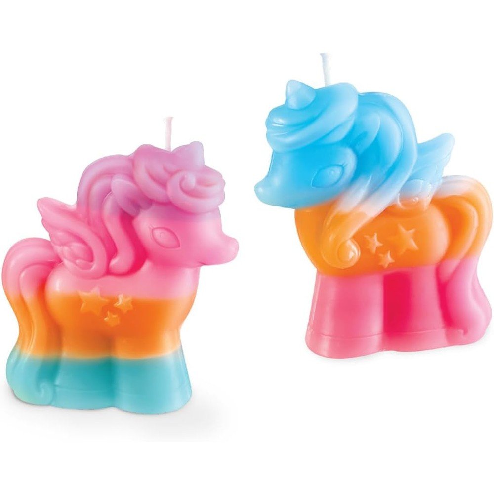 Juego Kidzmaker 3D Unicorn Candle Making Kit 4M