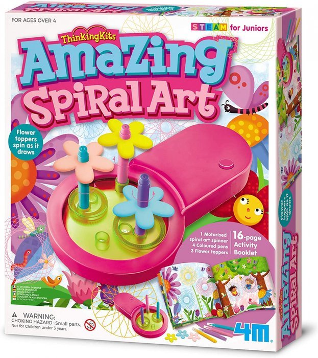 Juego Thinkingkits Amazing Spiral Art 4M Imagen principal del producto