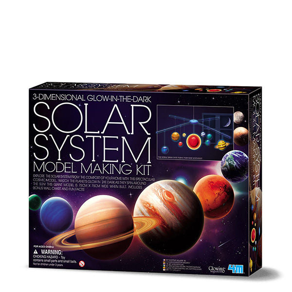 Juego 4M 3D Solar System Model Making Kit