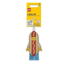 LLAVERO LEGO PERRITO CALIENTE LINTERNA | LEGO | 1 UNIDAD | 4895028520731