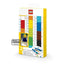 Regla Lego con Figura Marca Lego Pack 1