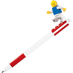 BOLIGRAFO LEGO ROJO + FIGURA | LEGO | 1 UNIDAD | 4895028526023