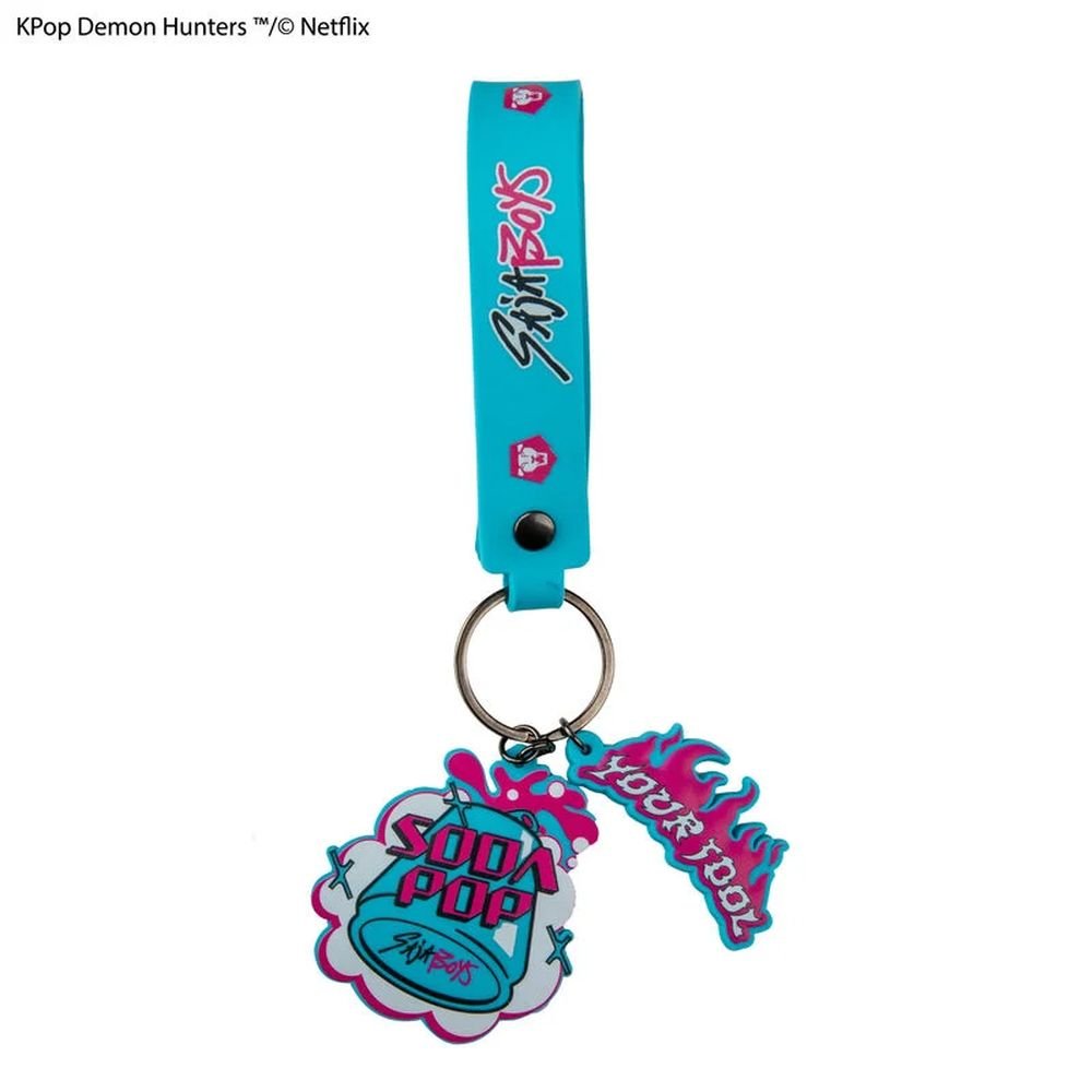 Llavero con Pulsera Soda Pop K-pop Demon Hunters CINEREPLICAS R