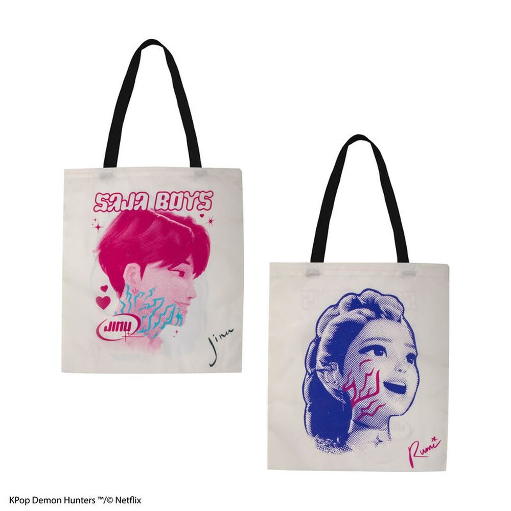 Bolsa de Tela Rumi & Jinu K-pop Demon Hunters CINEREPLICAS R