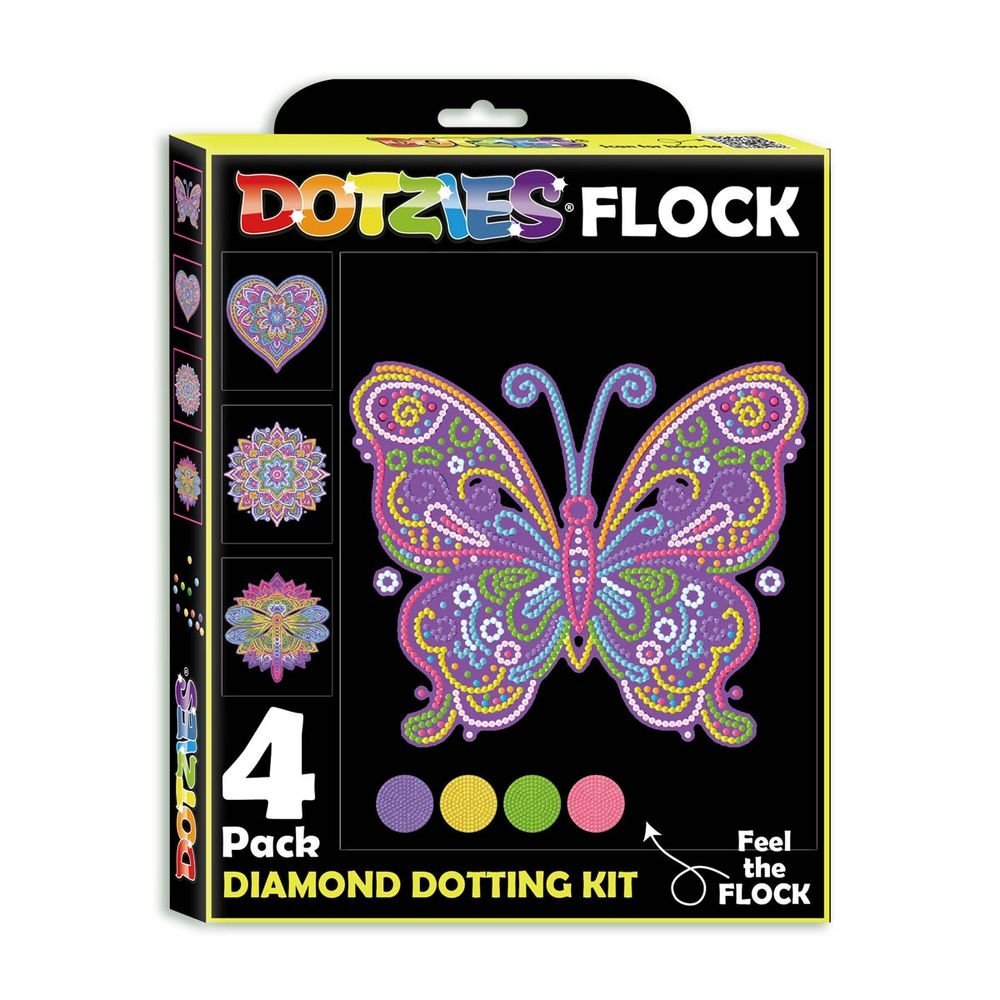 Diamond Dotz Neon Mandalas Marca Madnesstoys