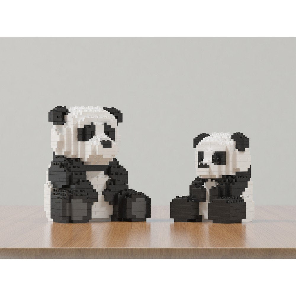 Maqueta Bloques de Construcción Panda Mini Madnesstoys