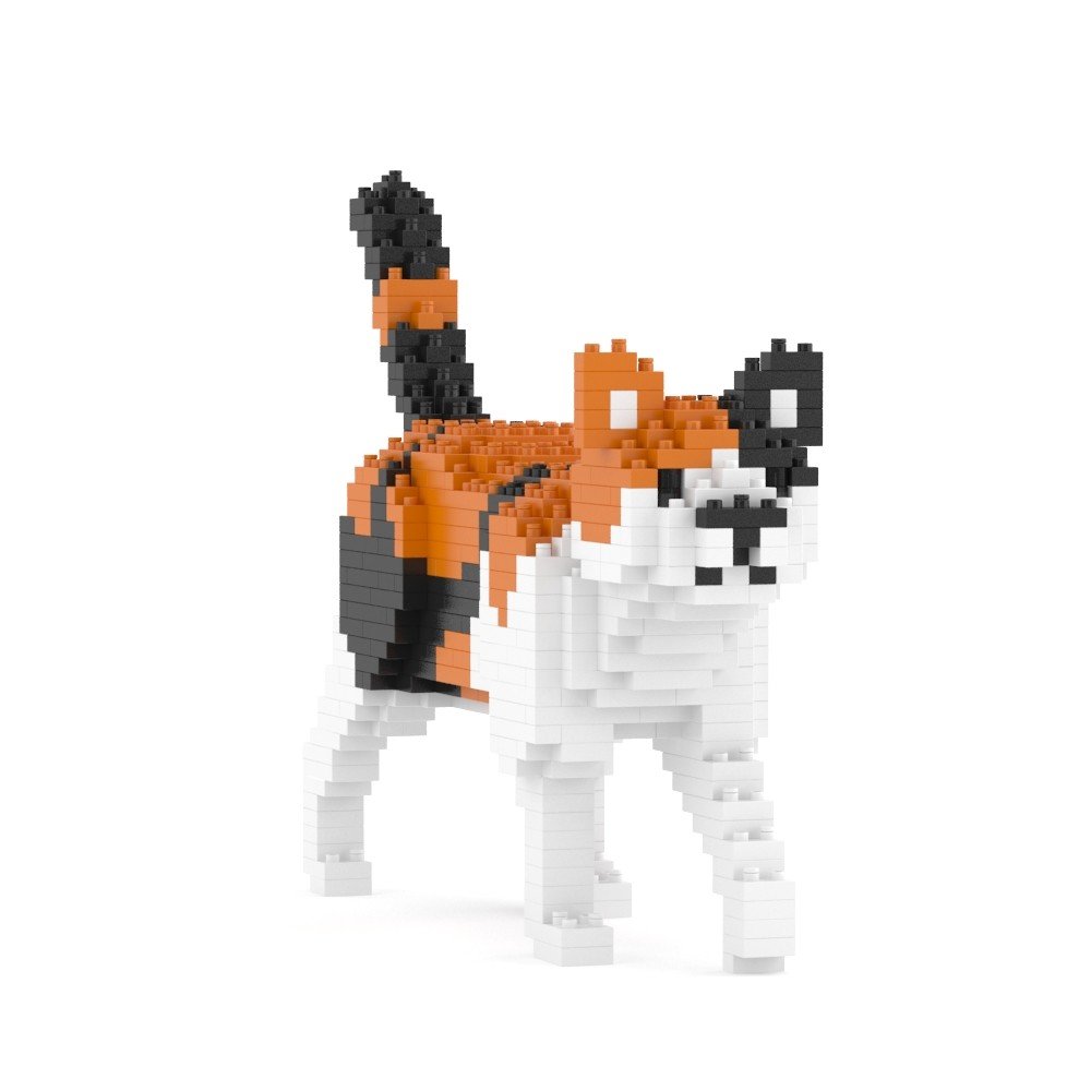 Maqueta Bloques Gato Calico Mini - Jekca