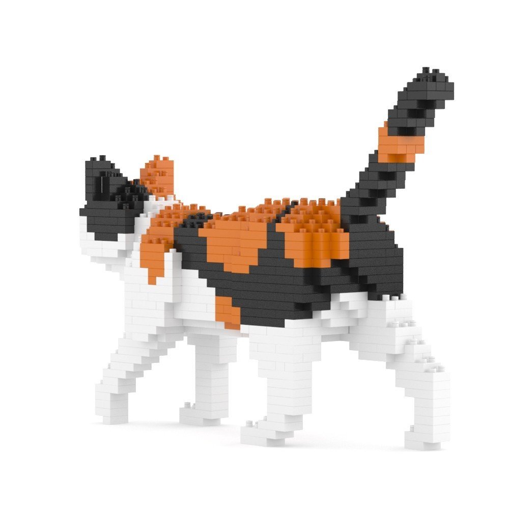 Maqueta Bloques Gato Calico Mini - Jekca