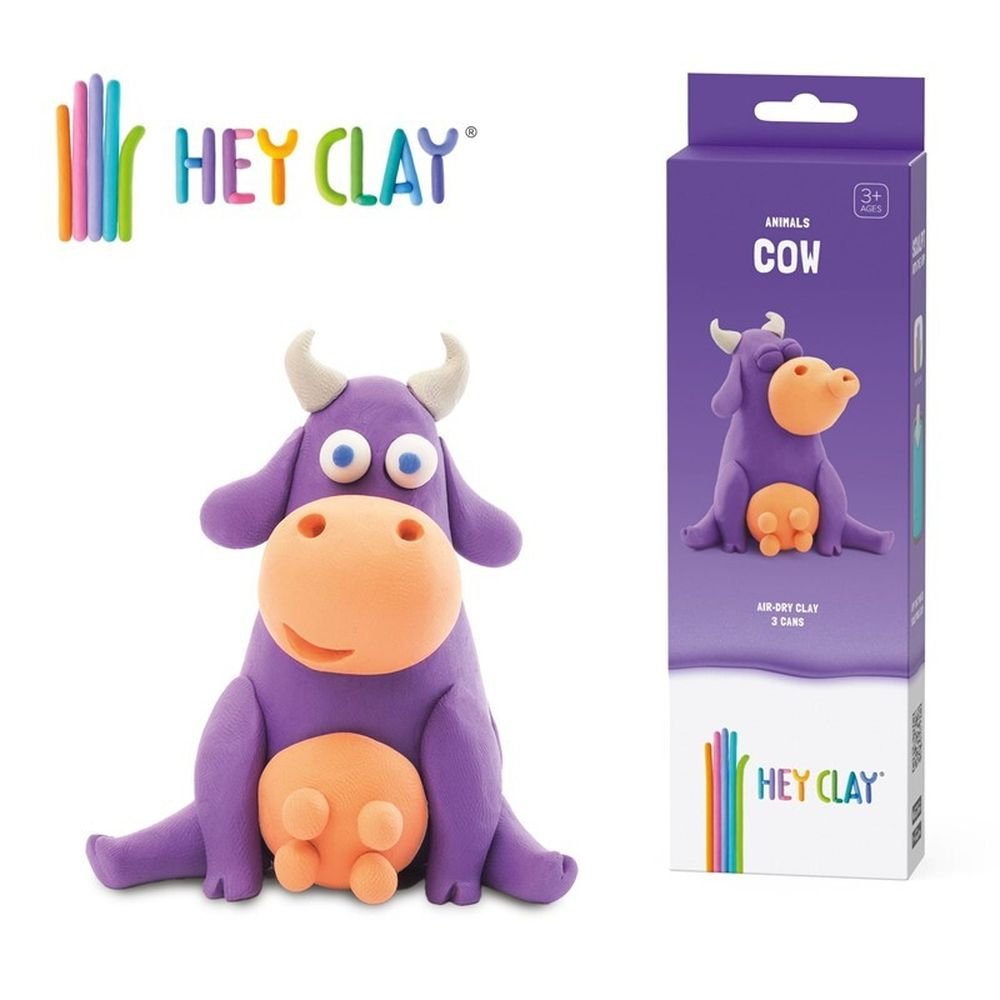 JUEGO HEY CLAY VACA (3 BOTES) | 1 UNIDADES | (LUDILO) Imagen principal del producto