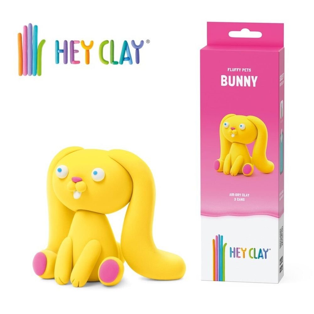 JUEGO HEY CLAY CONEJO (3 BOTES) | 1 UNIDADES | (LUDILO) Imagen principal del producto