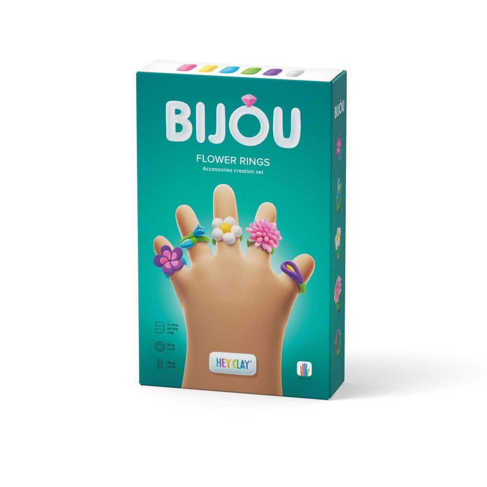 Juego Anillos Florales LUDILO Pack 3 Botes