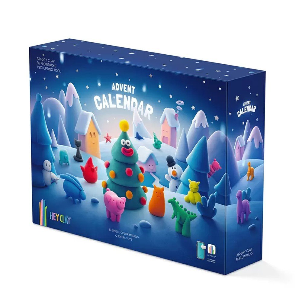 Juego Hey Clay Calendario de Adviento Hey Clay Marca LUDILO