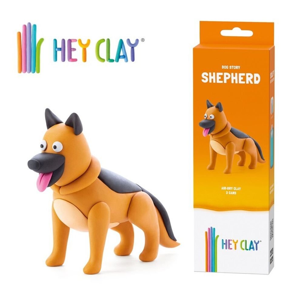 JUEGO HEY CLAY PERRO PASTOR (3 BOTES) | 1 UNIDADES | (LUDILO) Imagen principal del producto
