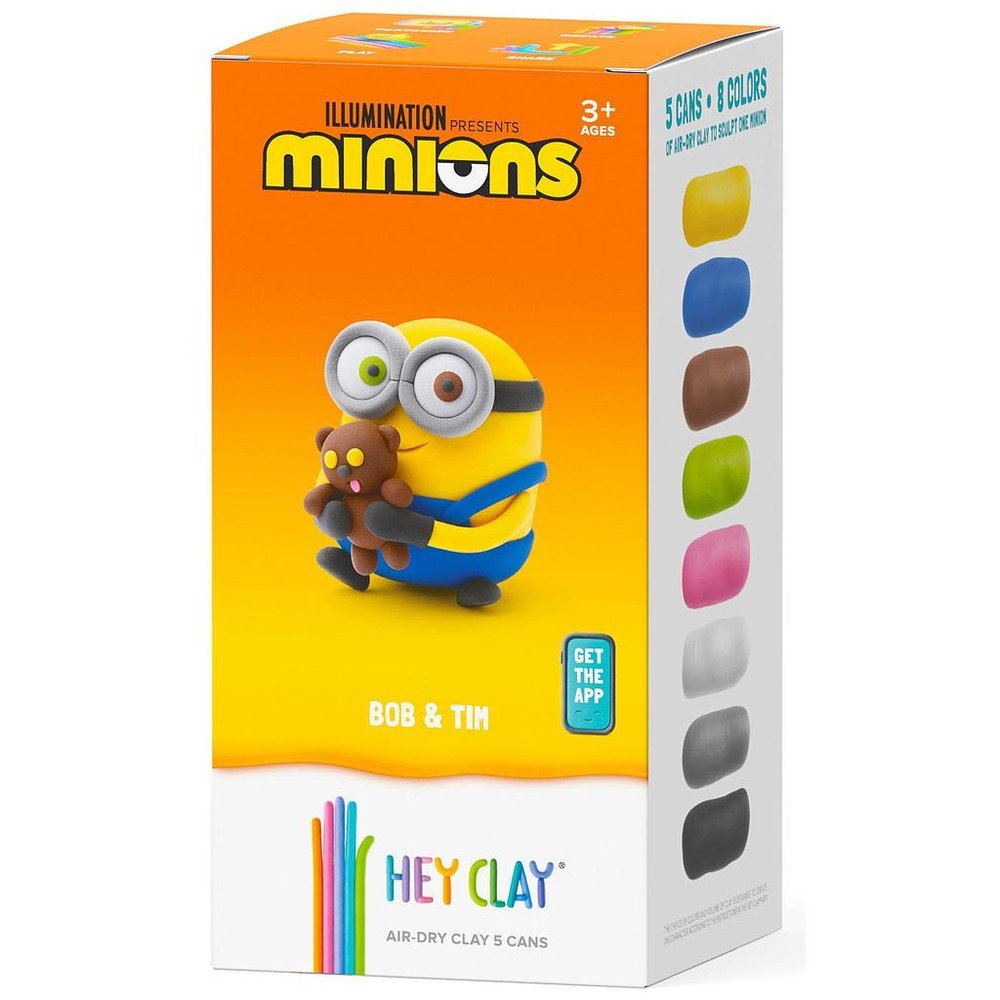 Juego Hey Clay Bob & Tim Ludilo Pack 5 Botes