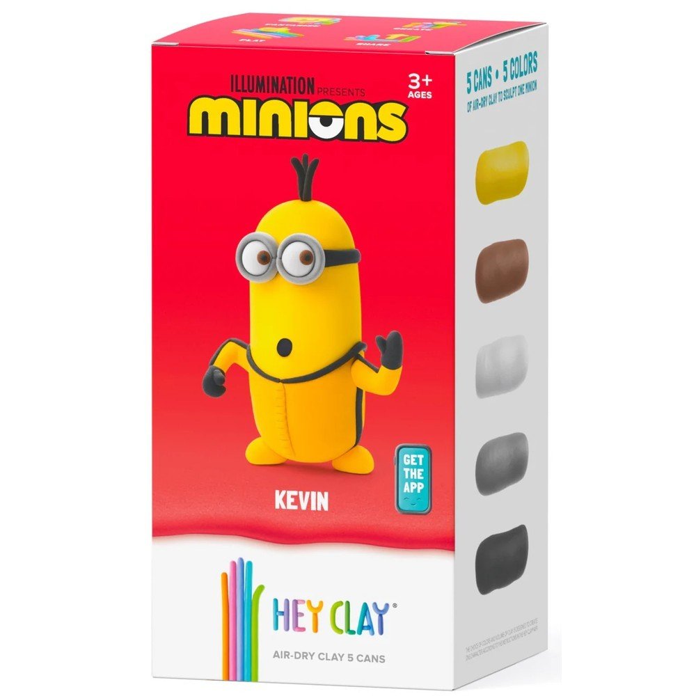 Juego Hey Clay Kevin Ludilo Pack 5 Botes de Arcilla Imagen principal del producto