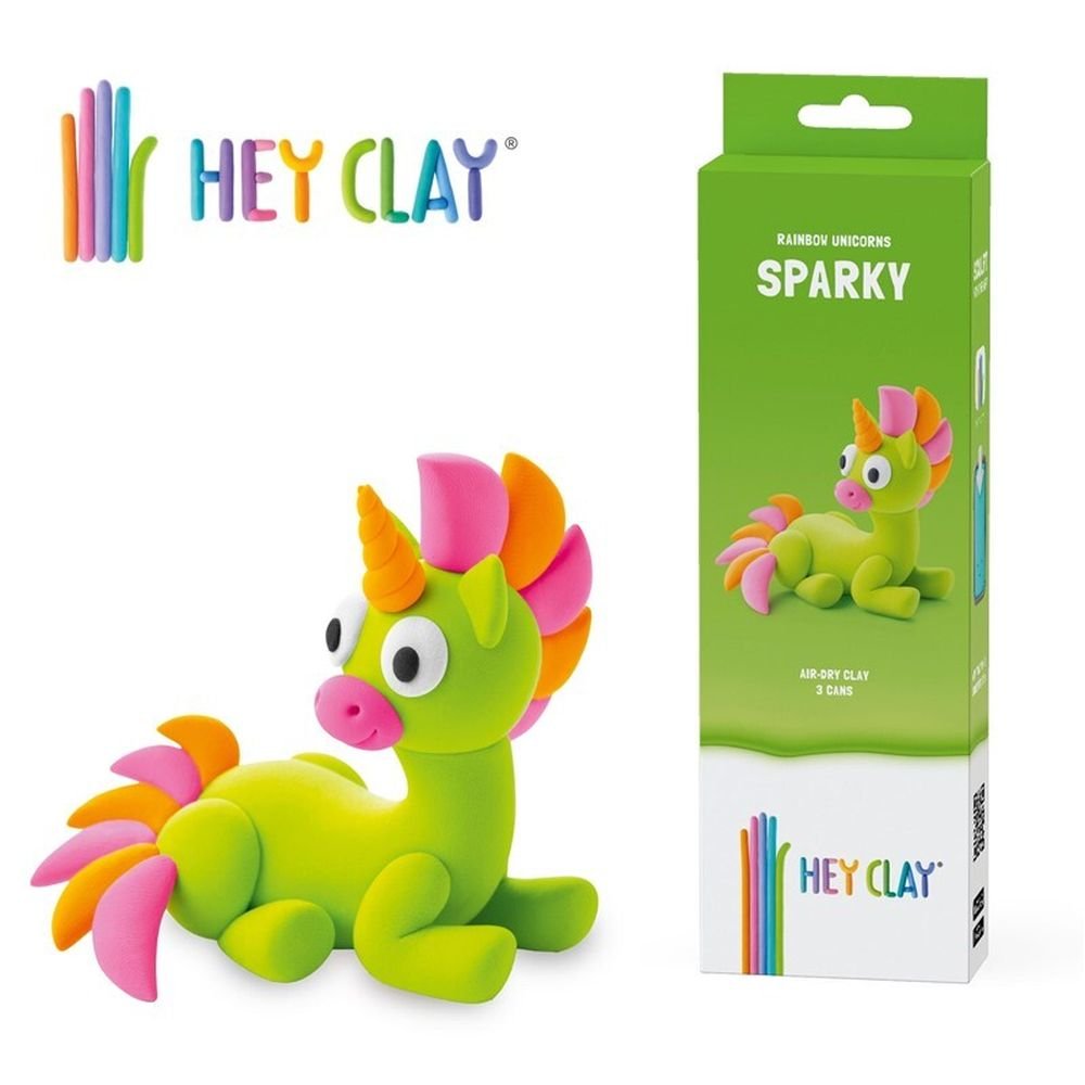 JUEGO HEY CLAY SPARKLY (3 BOTES) | 1 UNIDADES | (LUDILO) Imagen principal del producto
