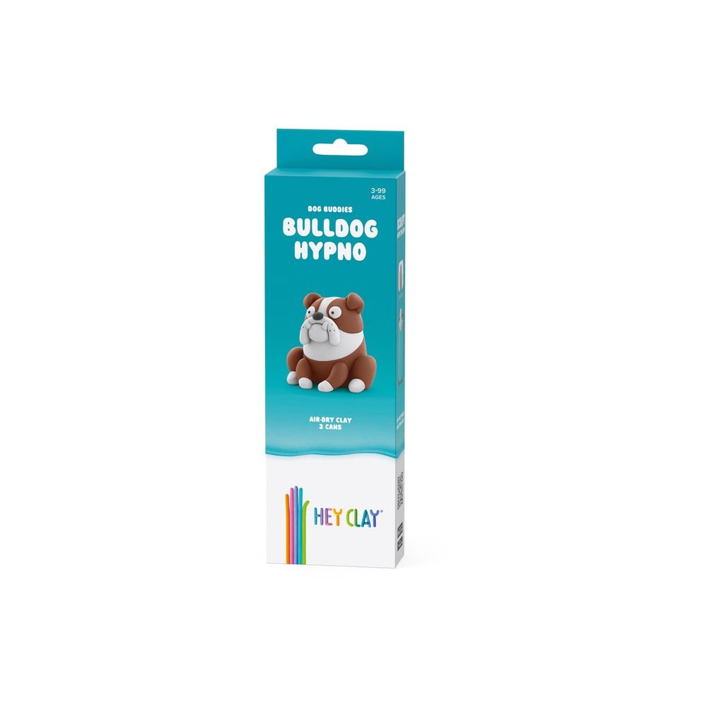 Juego Bulldog LUDILO Pack 3 Botes de Arcilla Secante y Papel