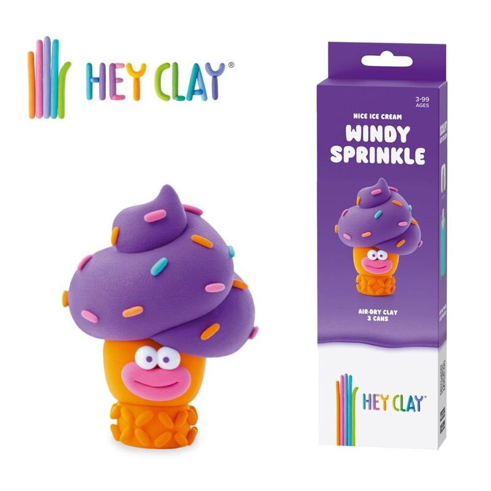 JUEGO HEY CLAY WINDY SPRINKLE (3 BOTES) | LUDILO | 1 UNIDAD | 4897105245414 Imagen principal del producto