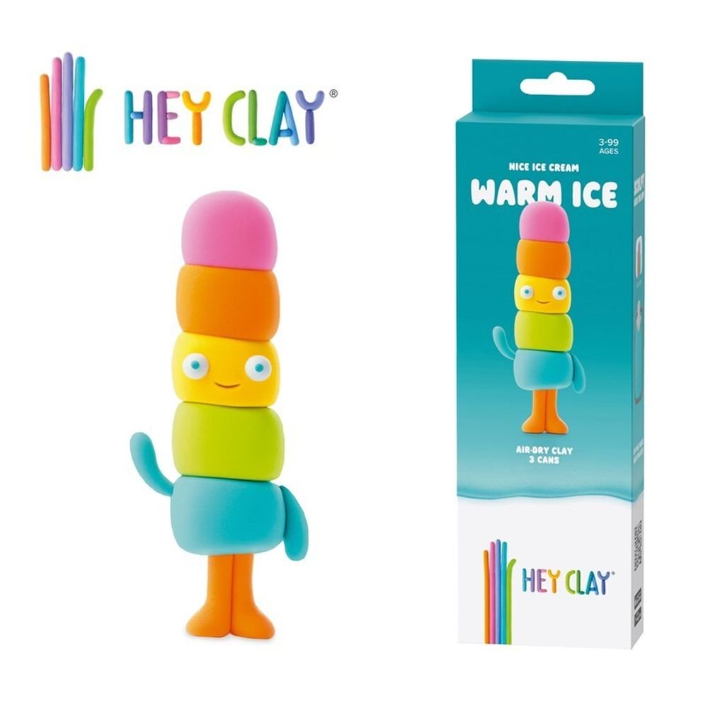 JUEGO HEY CLAY WARM ICE (3 BOTES) | 1 UNIDADES | (LUDILO) Imagen principal del producto