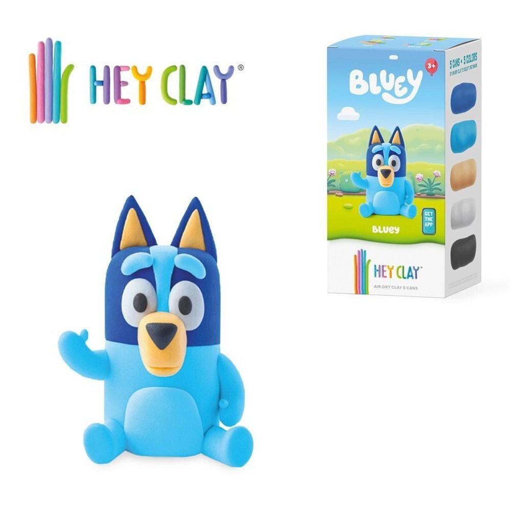 JUEGO HEY CLAY BLUEY (5 BOTES) | LUDILO | 1 UNIDAD | 4897105245506