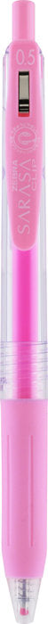BOLIGRAFO ZEBRA SARASA GEL CLIP 0,5 MILK ROSA | 10 UNIDADES | (ZEBRA PEN) Imagen principal del producto
